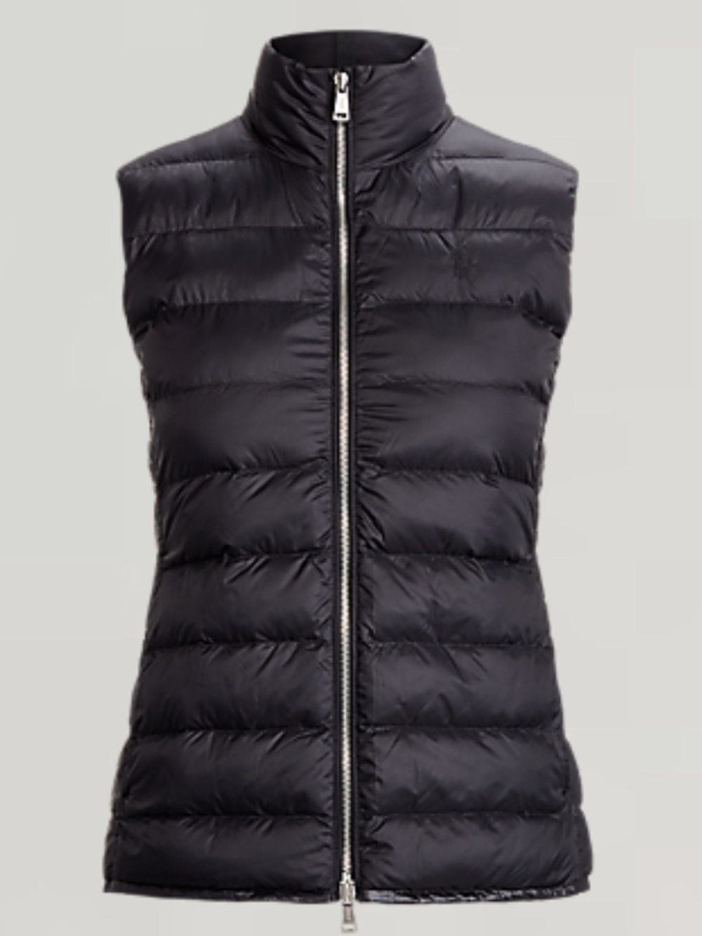 RALPH LAUREN - Packable Quilted Vest Black ( NWT)